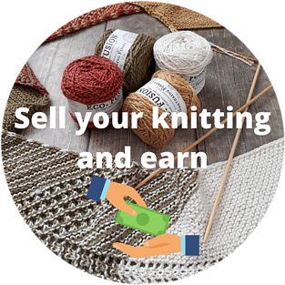 sell your knitting and earn